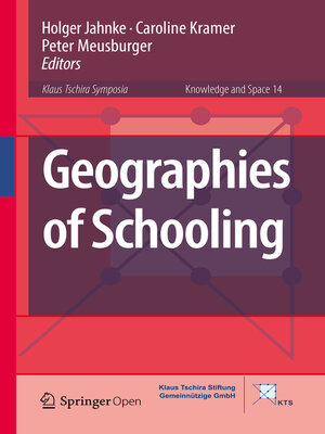 cover image of Geographies of Schooling